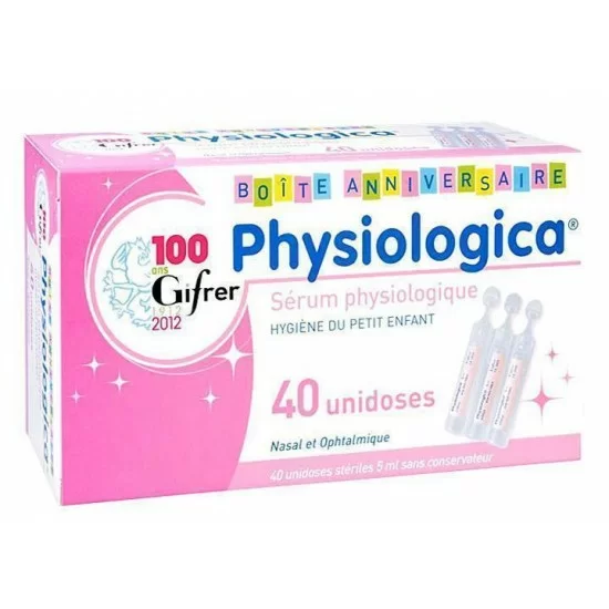 Physiologica | Αμπούλες Φυσιολογικού Ορού 40x5ml