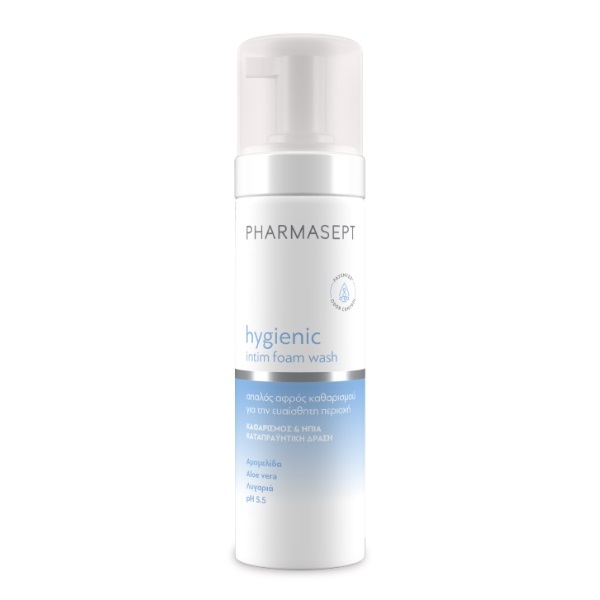 Pharmasept | Tol Velvet Hygienic Foam Wash | Απαλός Αφρός Καθαρισμού για την Ευαίσθητη Περιοχή | 200ml