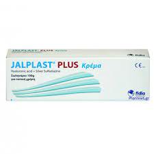 Jalplast Plus Cream | Επουλωτική Κρέμα με Υαλουρονικό Οξύ & Σουφλαδιαζίνη για Δερματικές Βλάβες | 100γρ