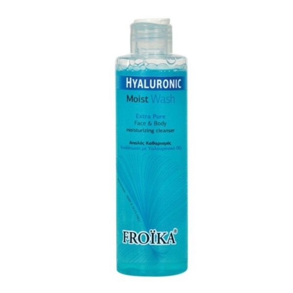 Froika Hyaluronic Moist Wash, Απαλός Καθαρισμός Προσώπου 200ml