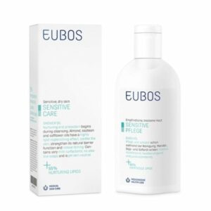 Eubos | Sensitive Shower Oil F | Ελαιώδες Ντους Καθαρισμού Σώματος για Ξηρό/ Πολύ Ξηρό  Δέρμα |200ml