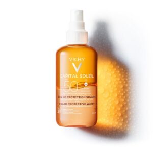 Vichy | Ideal Soleil Solar Protective Water Enhanced Tan | Αντηλιακό Νερό για Λαμπερό Μαύρισμα με Βήτα Καροτίνη SPF30 | 200ml