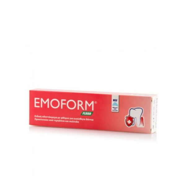 Emoform Fluor Swiss | Οδοντόκρεμα για Ευαίσθητα Δόντια | 50ml