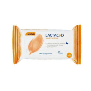 Lactacyd | Μαντηλάκια Καθαρισμού για την Ευαίσθητη Περιοχή | 15τμχ