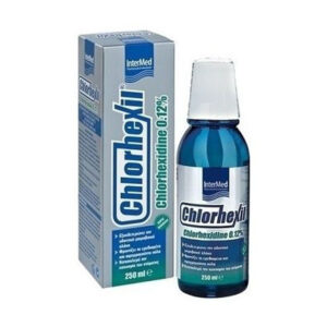 Intermed | Chlorhexil Μouthwash 0,12% | Στοματικό Διάλυμα για Αντιμικροβιακή Προστασία | 250ml