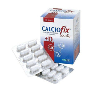 Intermed | Calciofix 600mg & Vit. D3 200IU| Συμπλήρωμα Διατροφής Ασβέστιο & Βιτ. D3 | 90tabs