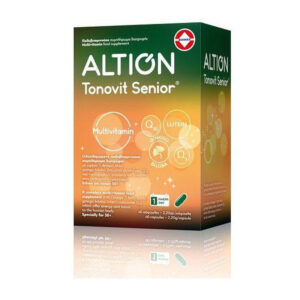 Altion | Tonovit Senior Multivitamin | Ολοκληρωμένο Πολυβιταμινούχο Συμπλήρωμα Διατροφής για Άτομα 50+ | 40caps