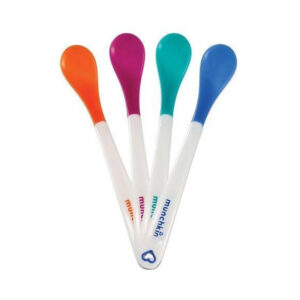 Munchkin | 3 White Hot Safety Spoons | Κουταλάκια Φαγητού με Αισθητήρα Θερμακρασίας 3m+| 4τμχ