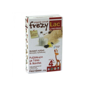 Frezy-Lac Organic Cream | Ρυζάλευρο, Γάλα & Βανίλια | 200g