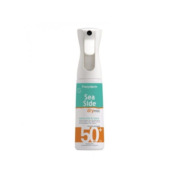 Frezyderm| Sea Side Dry Mist SPF50+| Αντηλιακό Spray-Mist SPF 50| 300ml