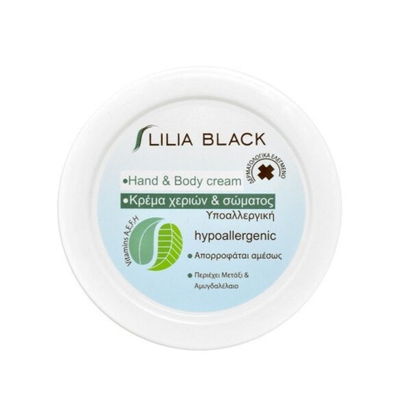 Lilia Black | Κρέμα Χεριών & Σώματος |200 ml