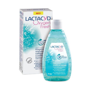 Lactacyd Oxygen Fresh | Καθαριστικό της Ευαίσθητης Περιοχής για Άμεση Αναζωογόνησης | 200ml