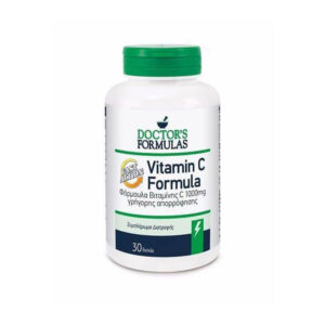 Doctor's Formulas | Vitamin C Formula Fast Action | Φόρμουλα Βιταμίνης C Γρήγορης Απορρόφησης 1000mg | 30 δισκία