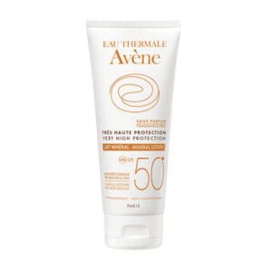 Avene |Lait Mineral | Αντηλιακό Γαλάκτωμα Πολύ Υψηλής Προστασίας SPF50+ | Για μη Ανεκτικές Επιδερμίδες |100ml