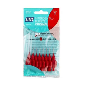 Tepe | Interdental Brush 0.5mm | Μεσοδόντιο Βουρτσάκι Κόκκινο | 8τμχ