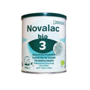 Novalac | Bio 3 | Βιολογικό Γάλα για Παιδιά έως 3 Ετών - Νο 3 | 400γρ