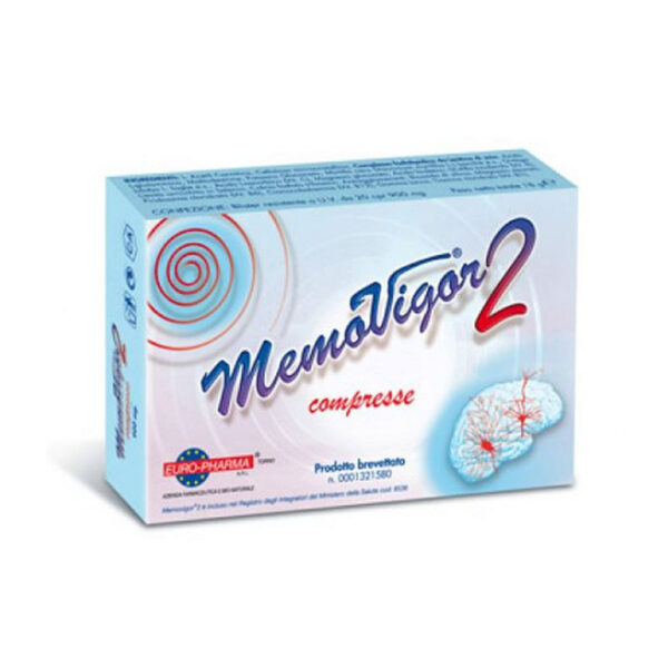 Bionat | Memovigor 2 900mg | Φυσικό Συμπήρωμα που Αντιμετωπίζει Ιλίγγους Εμβοές και Ενισχύει τη Μνήμη | 20tabs