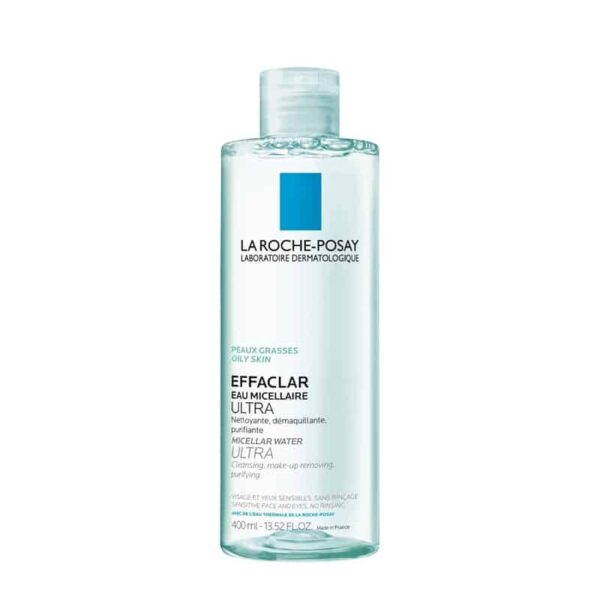 La Roche Posay Effaclar Eau Micellaire Ultra, Διάλυμα Καθαρισμού για Λιπαρό & Ευαίσθητο Δέρμα 400ml