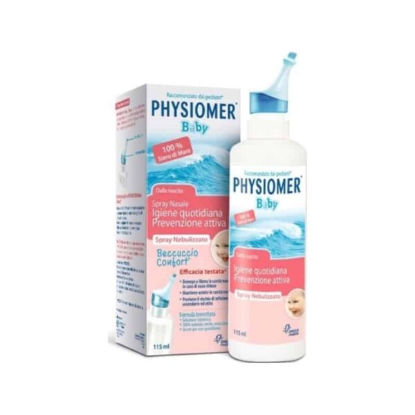 Physiomer Baby Hypertonic Αποσυμφορητικό Ρινικό Διάλυμα για Μωρά 60ml_1