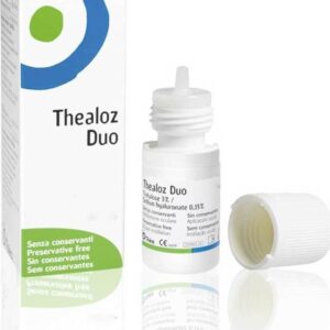 Thealoz Thea Duo Οφθαλμικές Σταγόνες Υποκατάστατο Δακρύων με Υαλουρονικό Οξύ, 10ml