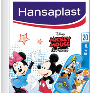 Hansaplast Disney Mickey & Friends Strips Παιδικά Επιθέματα Πληγών, 20 τεμάχια