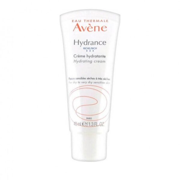 Avene Eau Thermale Hydrance Rich, Ενυδατική Κρέμα Προσώπου Πλούσιας Υφής, 40ml