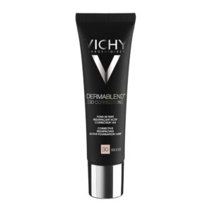 Vichy Dermablend 3D Διόρθωση 16ωρών Make up, Επιδερμίδα με Τάση Ακμής Νο 30 BEIGE, 30ml