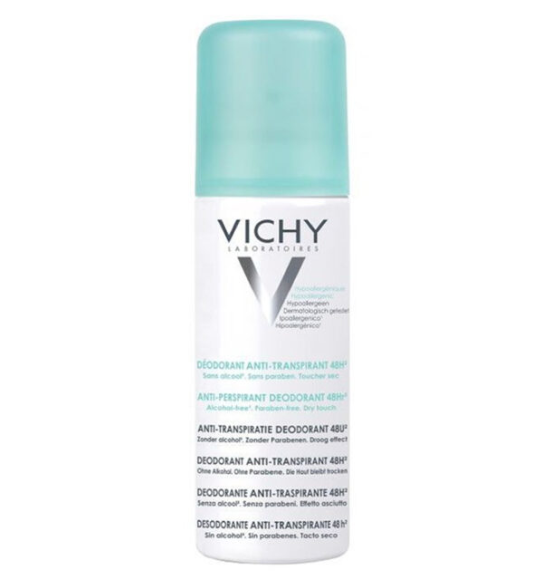 Vichy Deodorant 48h Anti-Perspirant Aerosol, Αποσμητική 48h Φροντίδα-Aerosol 125ml