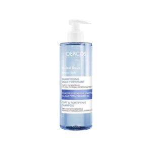 Vichy Dercos Mineral Suave, Απαλό Σαμπουάν με Ιχνοστοιχεία, 400ml