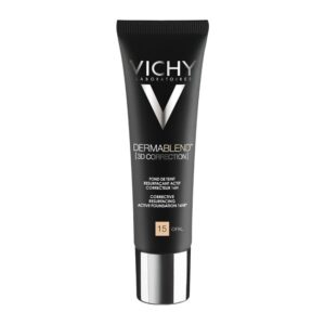 Vichy Dermablend 3D Διόρθωση 16ωρών Make up, Επιδερμίδα με Τάση Ακμής Νο 15 OPAL, 30ml