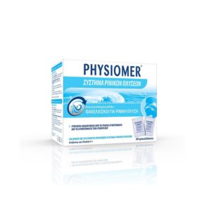 Physiomer - Φακελλίσκοι για Ρινική Πλύση για Ενήλικες και Παιδιά 4+ 30τμχ