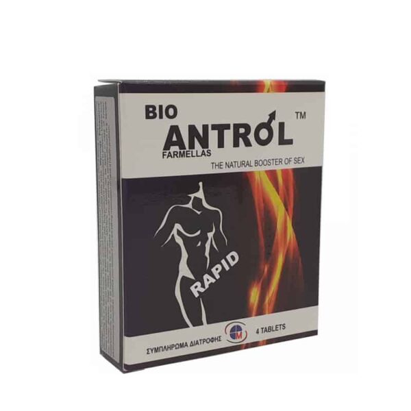 MEDICHROM Bio Antrol Rapid Ο Φυσικός Ενισχυτής του Sex 4 ταμπλέτες