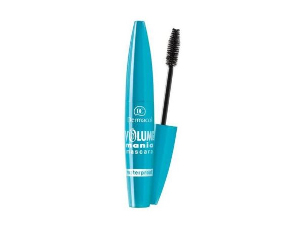 Dermacol Mascara volume Mania Black Αδιάβροχη 10ml