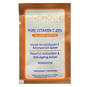 Hydrovit Pure Vitamin C 20% Collagen Booster Monodose Ορός Αντιγήρανσης Προσώπου 7caps