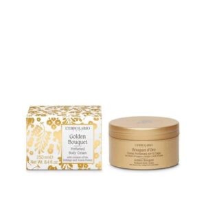 L'Erbolario Bouquet d'Oro Perfumed Body Cream, Αρωματική Κρέμα Σώματος 250ml