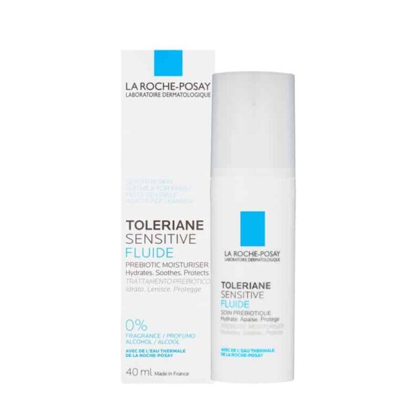 La Roche Posay Toleriane Sensitive Fluide Κρέμα Ενυδάτωσης Προσώπου για Ευαίσθητο Δέρμα 40ml