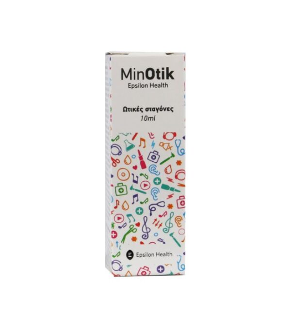 Epsilon Health MinOtik Drops Ωτικές Σταγόνες, 10ml