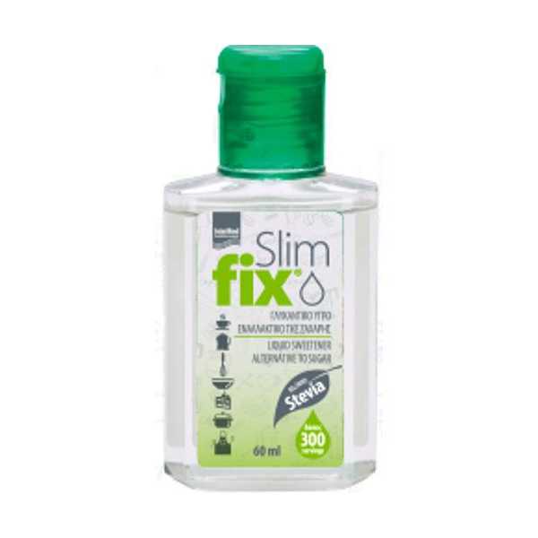 Intermed Slim Fix Υγρό Γλυκαντικό με Στέβια, 60 ml