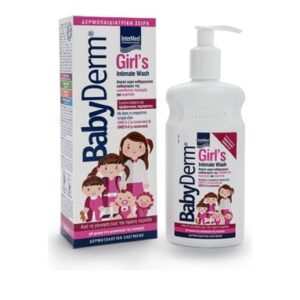 Intermed Babyderm Girl's Intimate Wash, Καθαριστικό Ευαίσθητης Περιοχής για Κορίτσια 300ml