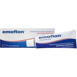 SERVIER Emoflon Ορθική Αλοιφή, 25 gr