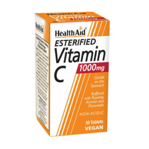 Health Aid Esterified Vitamin C 1000mg Βιταμίνη C με Μορφή Ασκορβικού Ασβεστίου, 30tabs