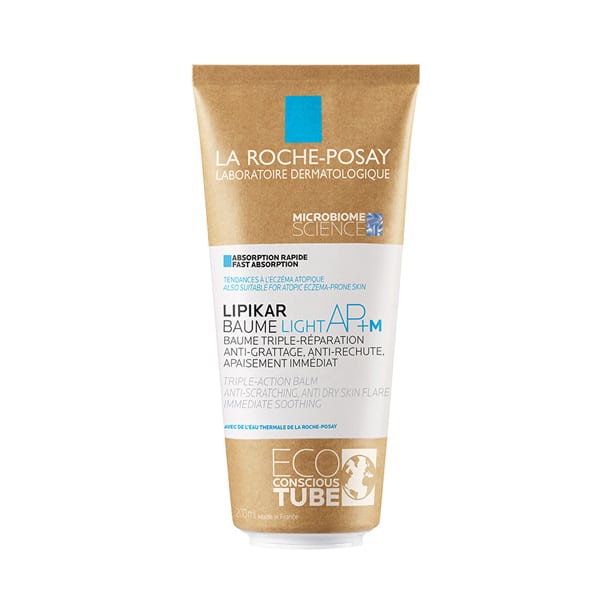 La Roche-Posay Lipikar Baume Light AP+M Μαλακτικό Βάλσαμο με Τριπλή Δράση Ενάντια στο Κνησμό Eco Tube 200ml