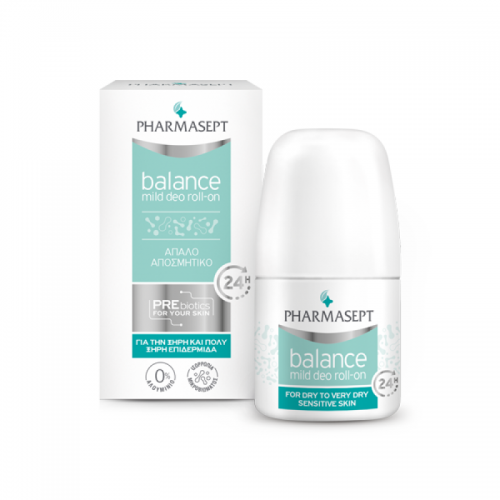 Pharmasept Balance Mild Deo Roll-On Απαλό Αποσμητικό για Ευαίσθητες Επιδερμίδες, 50ml