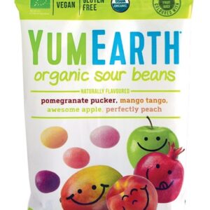 Yumearth Organic Sour Beans Βιολογικά Κουφετάκια Φρούτων 50gr