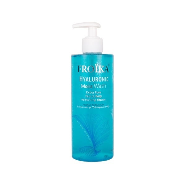 Froika Hyaluronic Moist Wash Face & Body Moisturizing Cleanser Ενυδατικό Υγρό Καθαρισμού Για Πρόσωπο & Σώμα 400ml