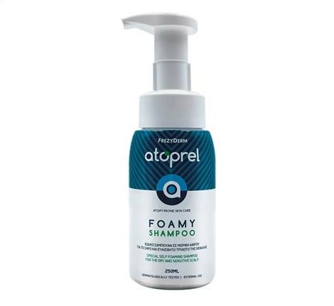 Frezyderm Atoprel Foamy Shampoo Αφρώδες Σαμπουάν για Ατοπικό Δέρμα 150ml