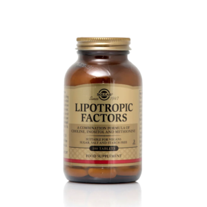 Solgar Lipotropic Factors Συμπλήρωμα Διατροφής για Έλεγχο του Σωματικού Βάρους - Ενισχύει το Μεταβολισμό του Λίπους & Βοηθά τη Μείωση της Χοληστερίνης, 100tabs