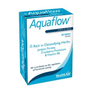 Health Aid Aquaflow Maintain Water Balance Συμπλήρωμα Διατροφής για την Καλή Λειτουργία του Ουροποιητικού Συστήματος, 60tabs