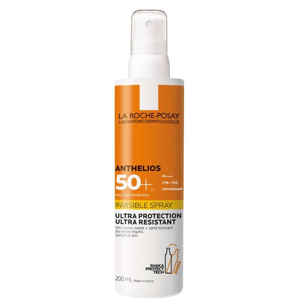 La Roche Posay Anthelios Invisible Spay Shaka SPF50+ Αόρατο Αντηλιακό Spray με Πολύ Υψηλή Προστασία, 200ml