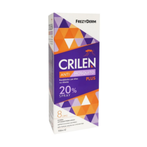 Frezyderm Crilen Anti-Mosquito Spray Plus Ενυδατικό Σπρέυ Κατά των Κουνουπιών με 20% IR3535, 100ml